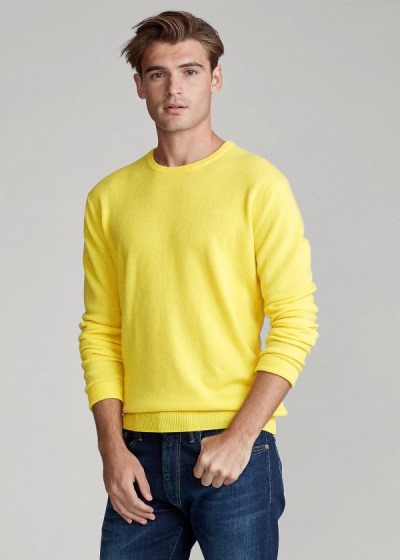 Men's Polo Ralph Lauren Washable Cashmere Sweater | 864792HJD